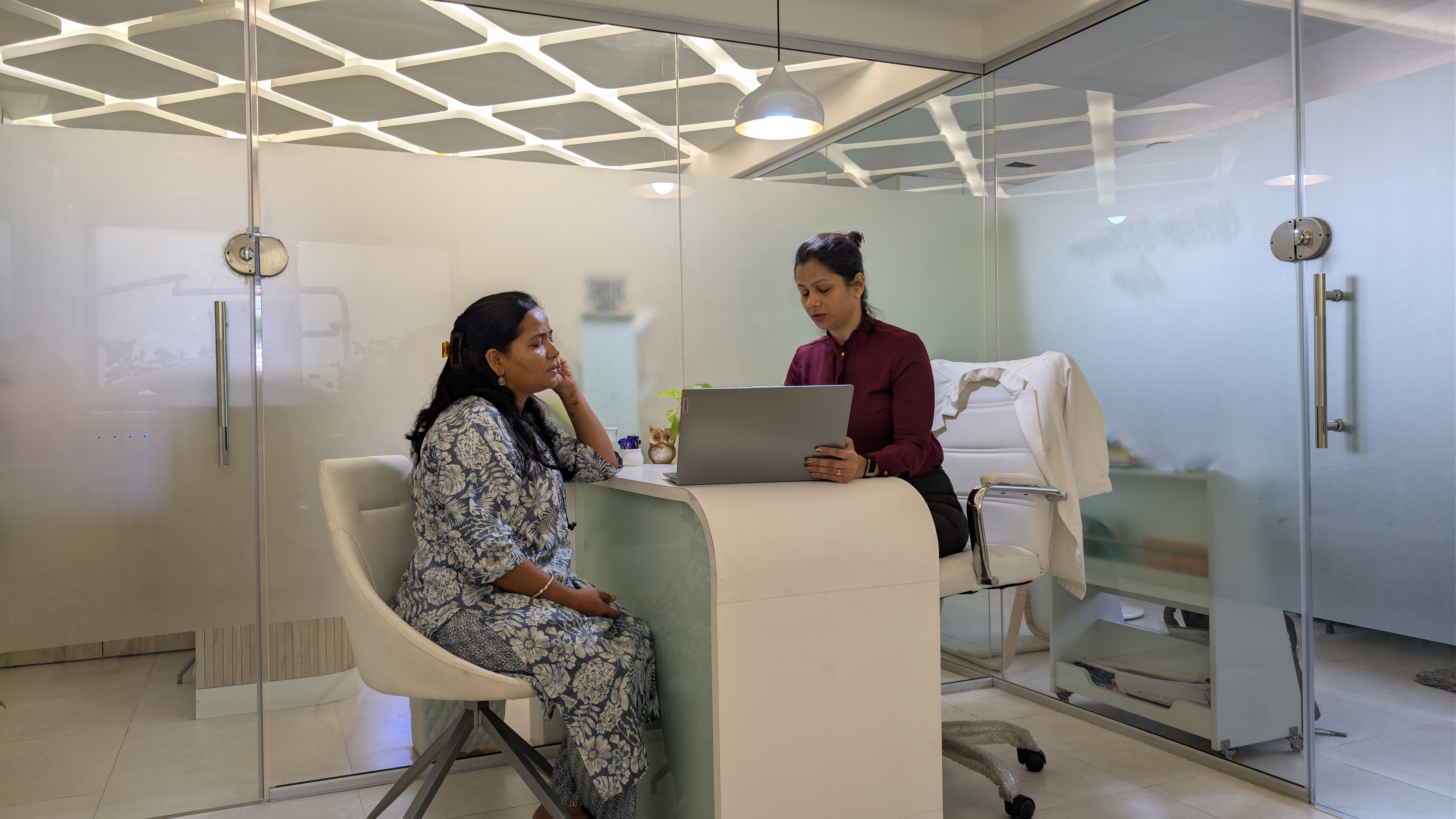 Koregaon Park clinic reception